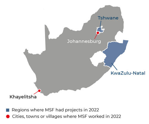 South Africa IAR map 2022