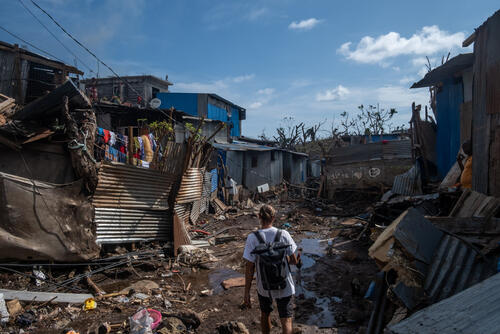 Mobile clinic in Majicavo