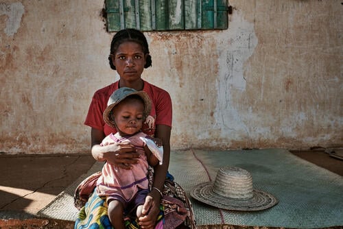 Malnutrition emergency: mobile clinic in Ranobe - Portrait Metee