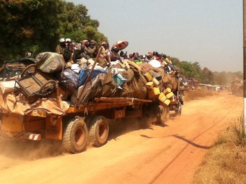 Thousands of Muslims flee Central African Republic