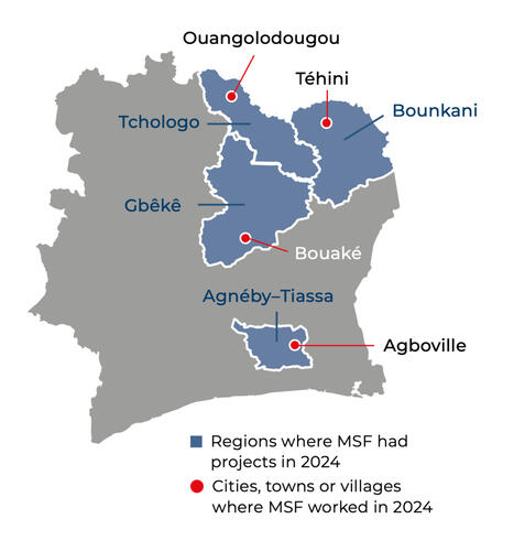 Ivory Coast IAR map 2024