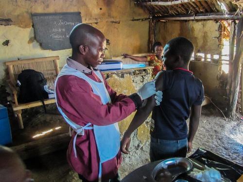 Mulungu DRC measles vaccination