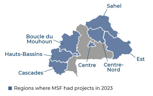 Burkina Faso IAR map 2023