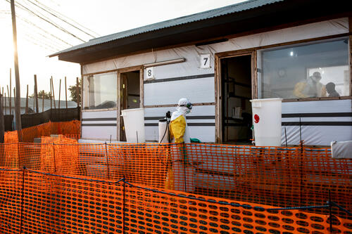 MSF supports the Ebola Transit Center in Bunia