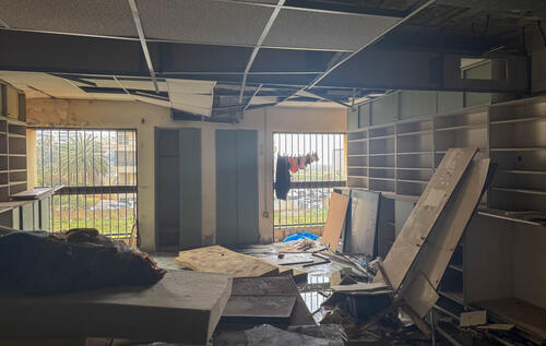 Water and Sanitation activities for displaced people in shelters in Beirut