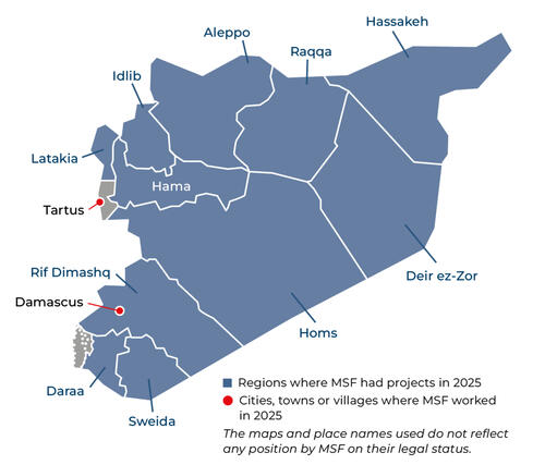 Country map for the IAR 2025.