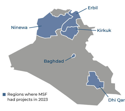 Iraq IAR map 2023
