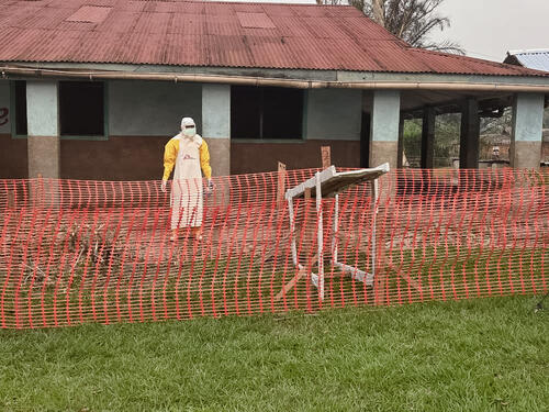 On 4th of September 2025, a new outbreak of Ebola Virus Disease (EVD), Zaire strain, has been declared in the remote Bulape Health Zone, KasaÏ province. An Ebola Treatment Centre (ETC) has been established within the hospital compound, the facility began admitting its first patients. MSF, MoH, and WHO teams are jointly providing care. 
In addition, MSF teams have visited surrounding health facilities to strengthen IPC protocols and train healthcare workers in how to respond safely and effectively to suspected Ebola cases.