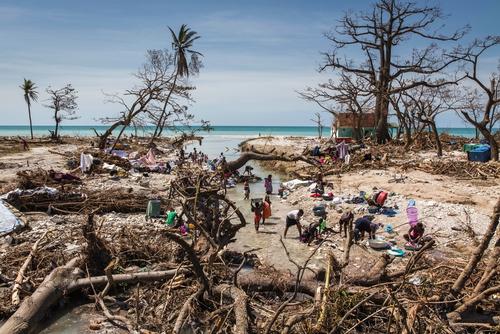 Hurricane Matthew Devastation in Haiti