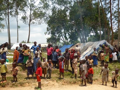 DRC - Displacement of population in Gety