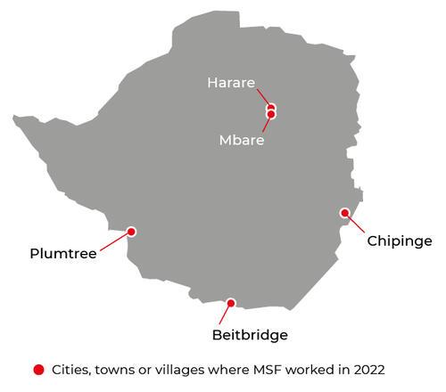 Zimbabwe IAR map 2022