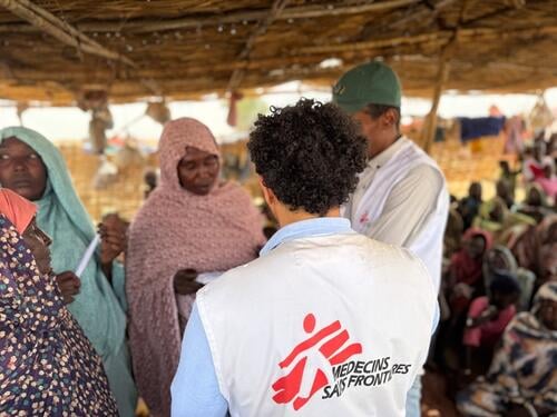 Tawila, MSF International president visits Darfur