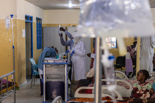 Zalingei teaching hospital emergency department, Zalingei, Central Darfur state, Sudan.