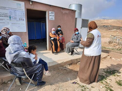 أنشطة أطباء بلا حدود في الخليل الأراضي الفلسطينية المحتلة