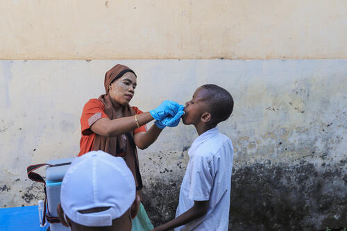 Emergency intervention against Cholera Comoros