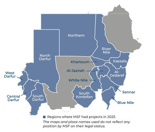 Country map for the IAR 2025.