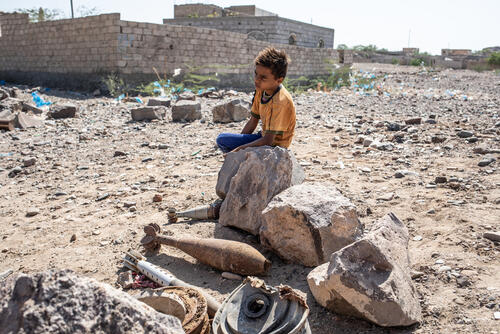 Minas terrestres nas províncias de Taiz e Hodeidah