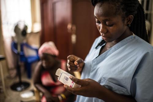 MSF Ebola Survivor Clinic In Freetown, Sierra Leone