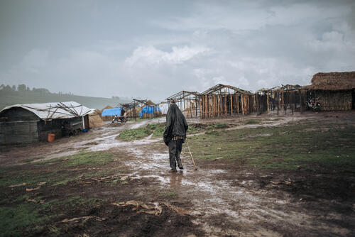 Rho IDP site, Northeastern Congo