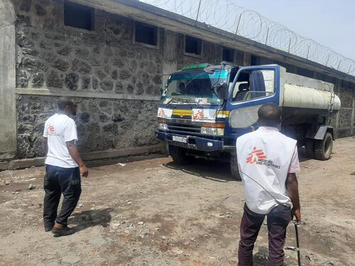 MSF à la prison centrale de Goma
