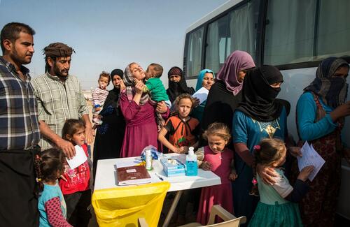 Erbil Iraq - Debaga Camp and Mobile Clinic