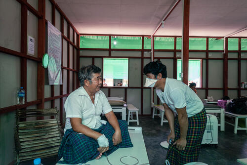 أنشطة أطباء بلا حدود في ميانمار