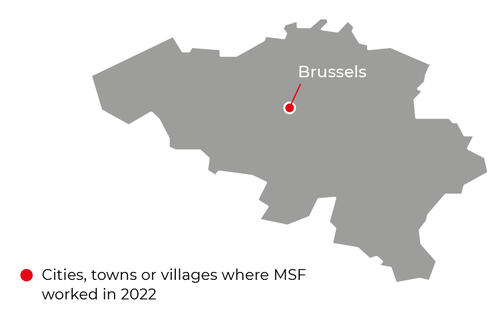 Belgium IAR map 2022