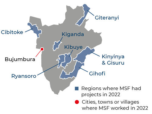 Burundi IAR map 2022