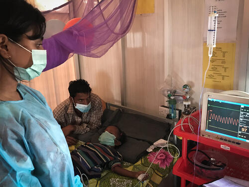 Diphtheria intervention in Cox's Bazar