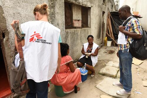 MSF Counselors in Mozambique