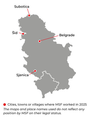 Country map for the IAR 2025.