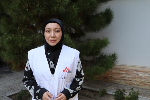 Gavhar Rasul-Zade, MSF nurse