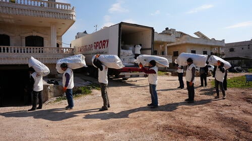 MSF aid convoy in Syria