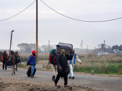 First day of Calais Dismantlement