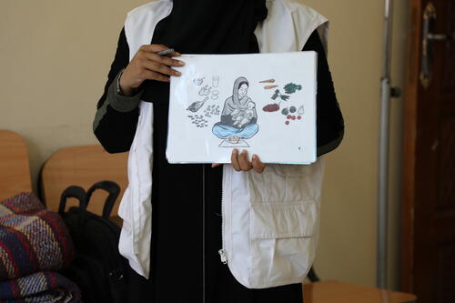 Health educator Sarah Abdo