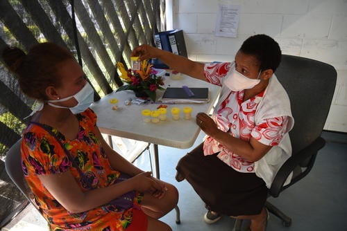 TB programs in Gulf Province and Port Moresby