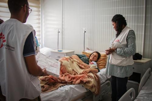 Maternity unit in Domeez Camp, Iraq
