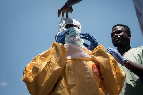 Ebola Treatment Centre in Mongbwalu Hospital