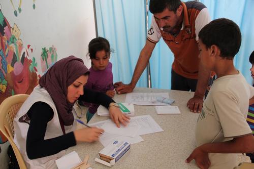Iraq - Medical care for those displaced by fighting in areas between Dohuk and Mosul
