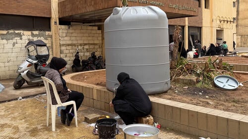 Water and Sanitation activities for displaced people in shelters in Beirut