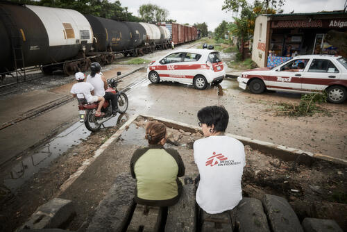 أطباء بلا حدود تعمل على طول خط الهجرة في أمريكا الوسطى