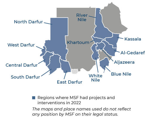 Sudan IAR map 2022