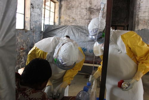 Ebola outbreak in DRC's Equateur province