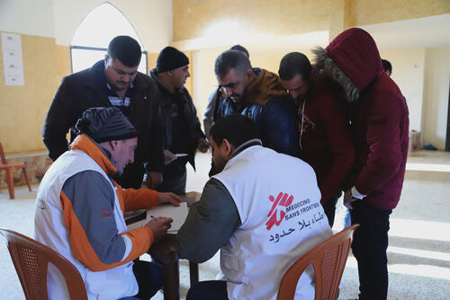MSF Winter activities in Lebanon