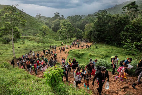 Migrants in transit in Ecuador, Colombia and Panama