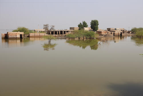 الفيضانات في شرق بلوشستان - باكستان