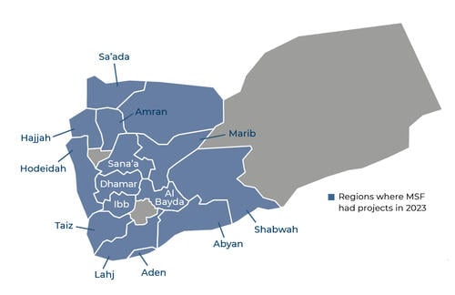 Yemen IAR map 2023