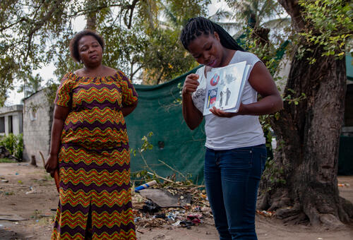 Medical support for sex workers in Beira