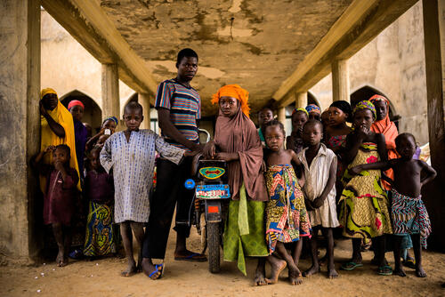 Deslocados em Zamfara, Nigéria