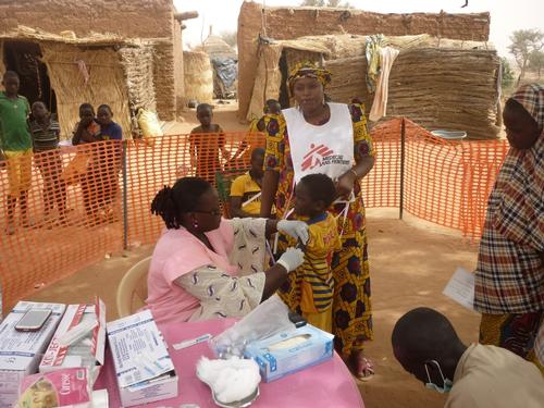 Meningitis Vaccination Campaign, Niger